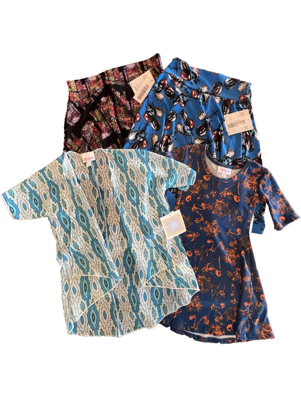 LuLaRoe Kids Bundle 4 pcs dress skirts cardigan New with Tags 2789.8